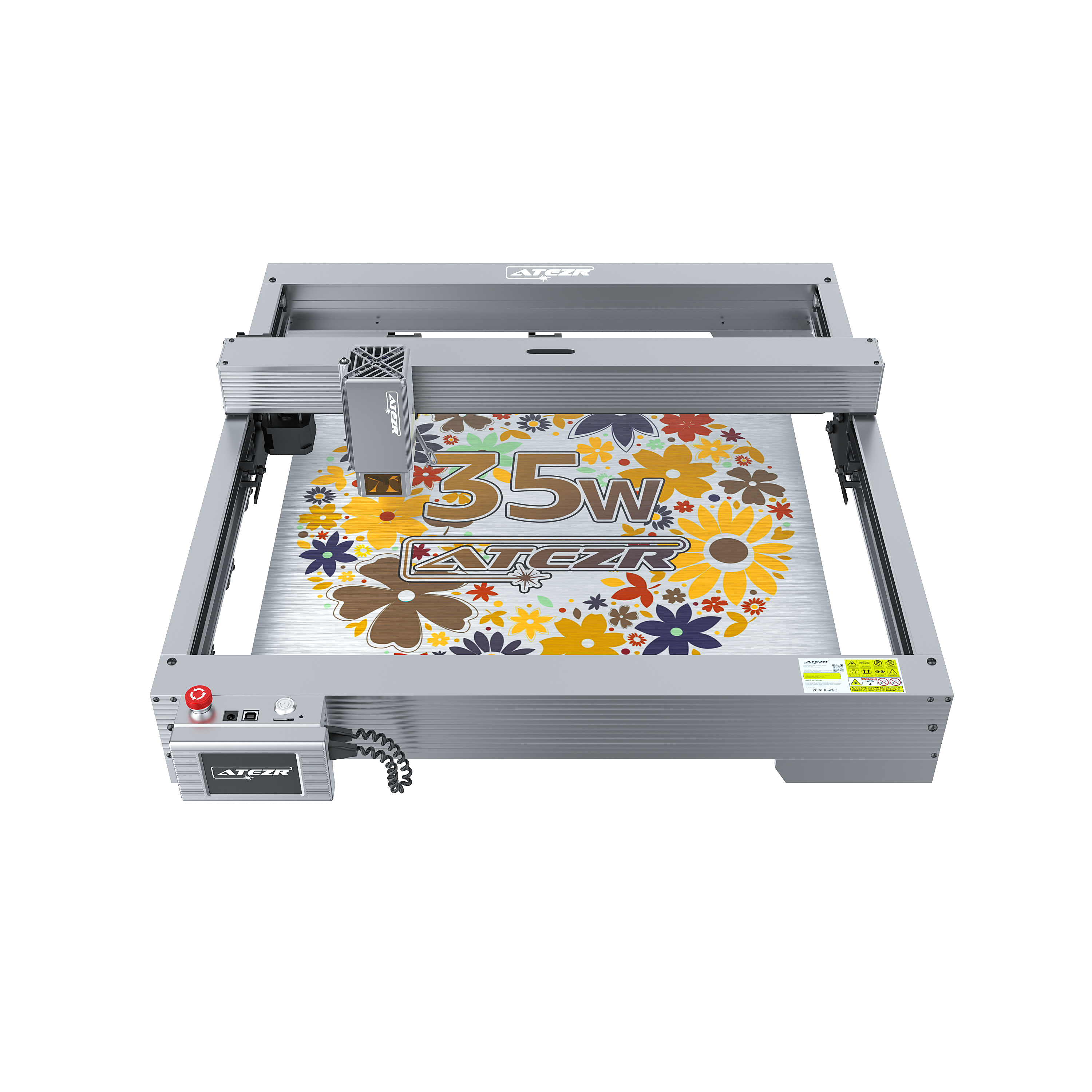 Atezr V35 PLUS 35W Laser Engraver with KA and KE Set [Pre-Sale]