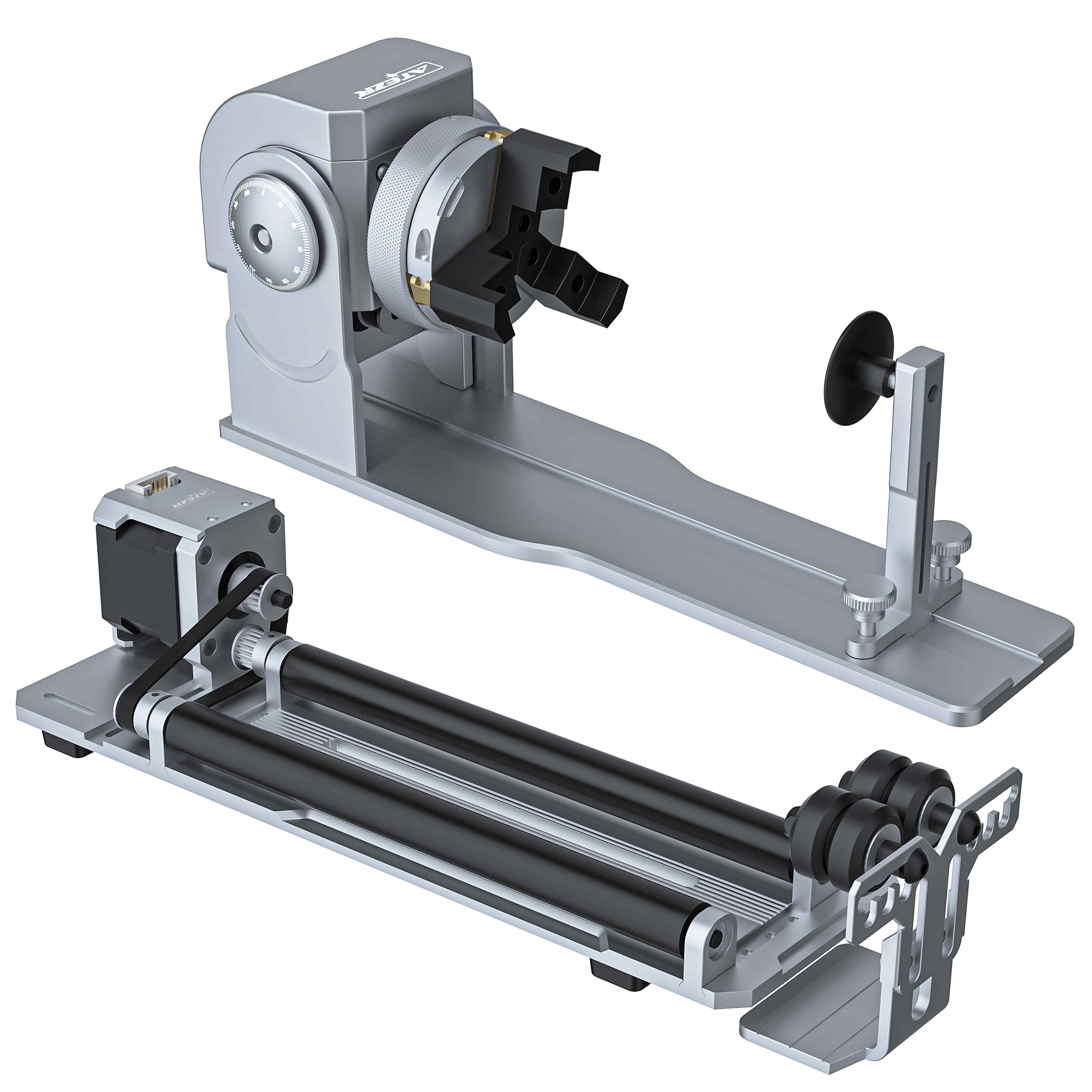 Atezr KR PRO Multi 4-in-1 Rotary Roller for Laser Engraver