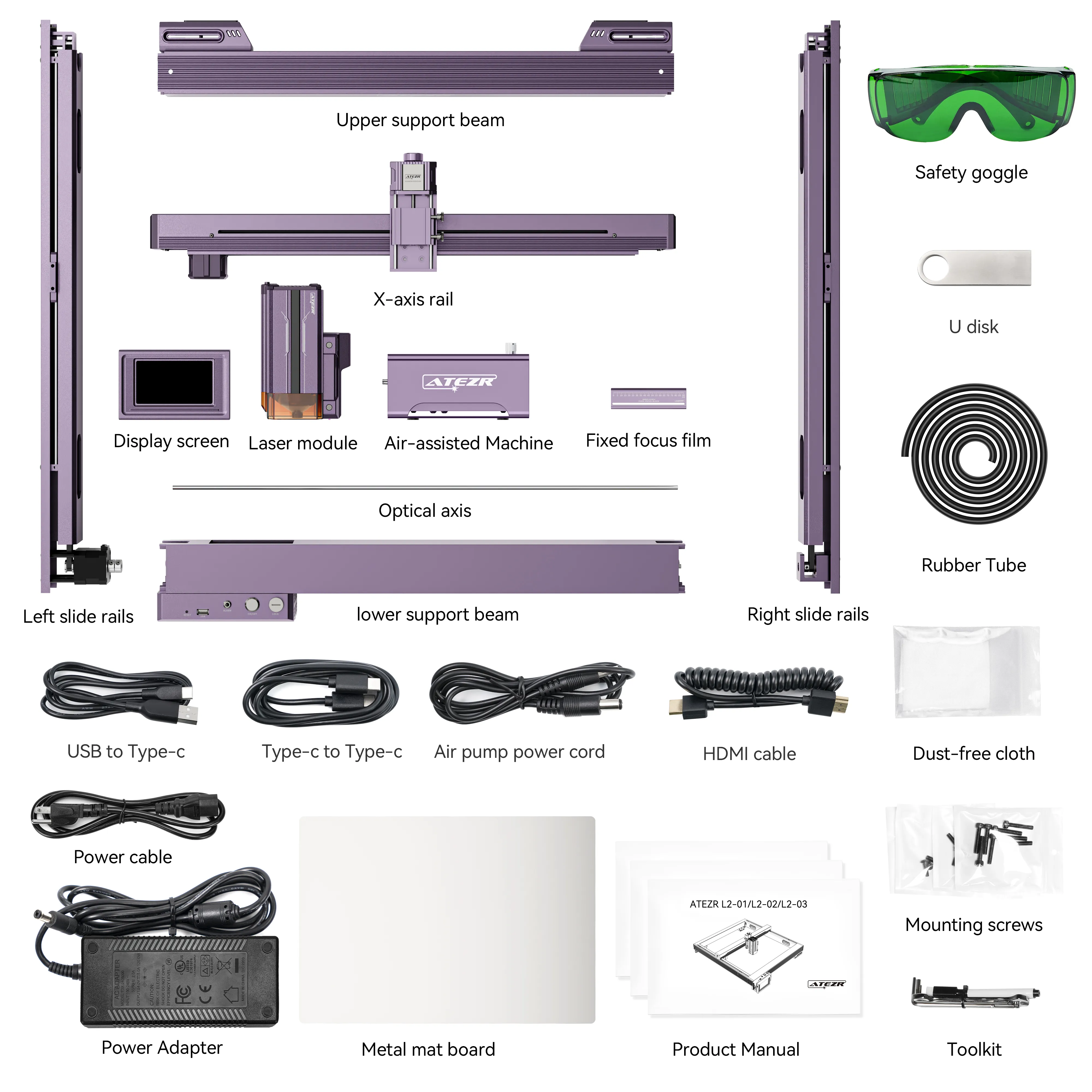 Atezr L2 36W Laser Engraver
