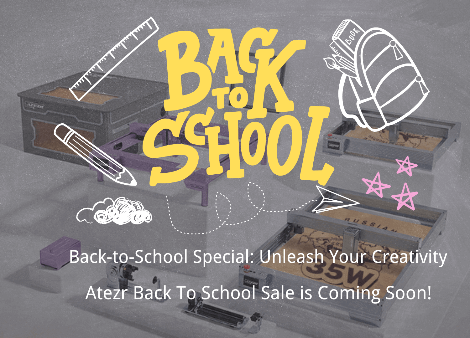 The Creative and Practical Tool for Back-to-School Season: Various Uses of Laser Engraving Machines