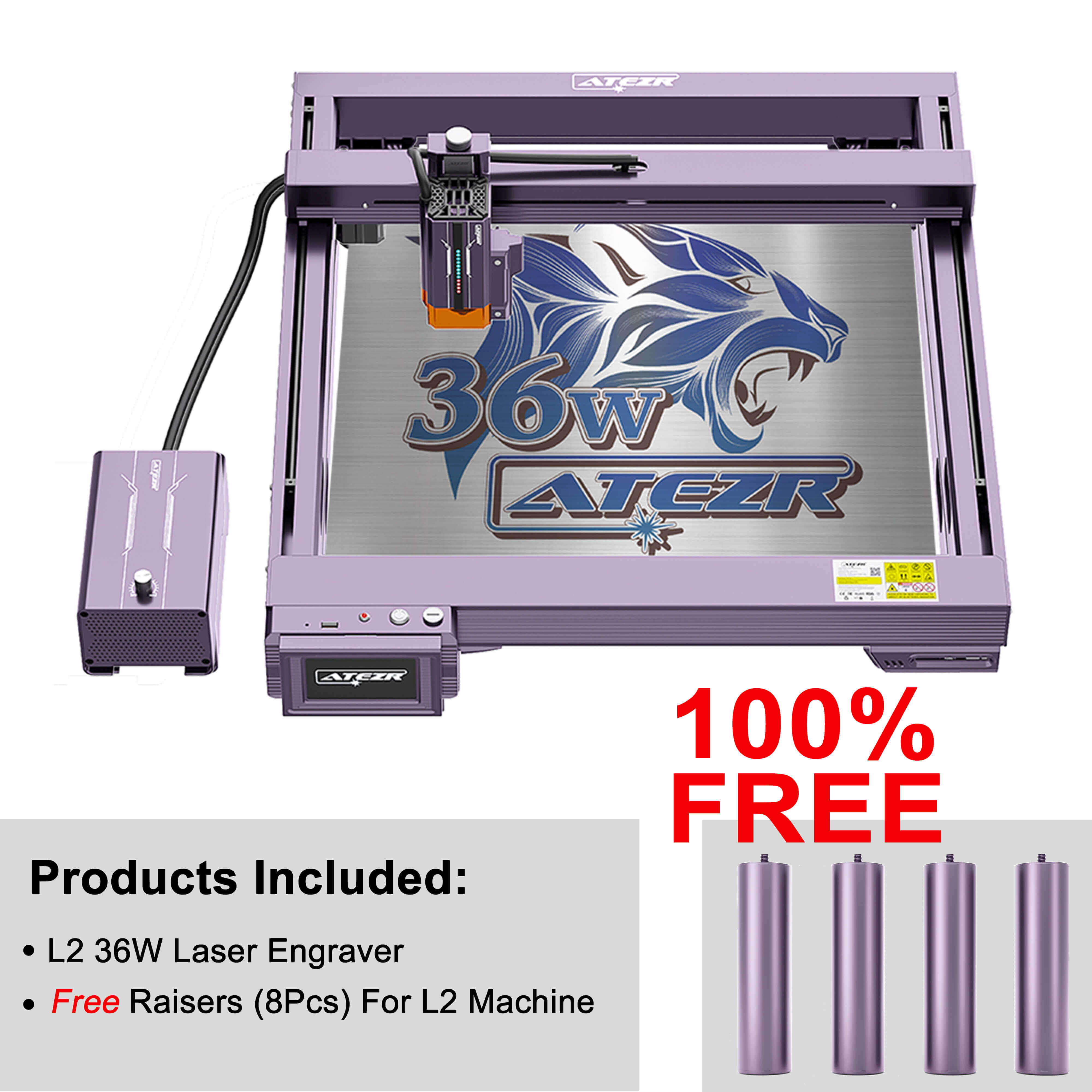 Atezr L2 36W Laser Engraver
